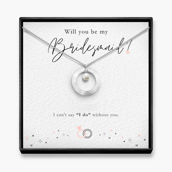 Wil je mijn bruidsmeisje zijn - Parelketting
