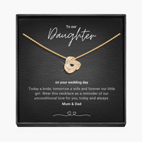 My Daughter, Bride To Be - Infinity Knot Necklace