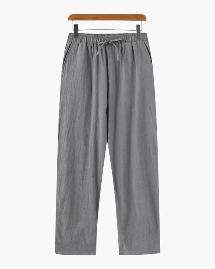 Cannes Linen Drawstring Trousers