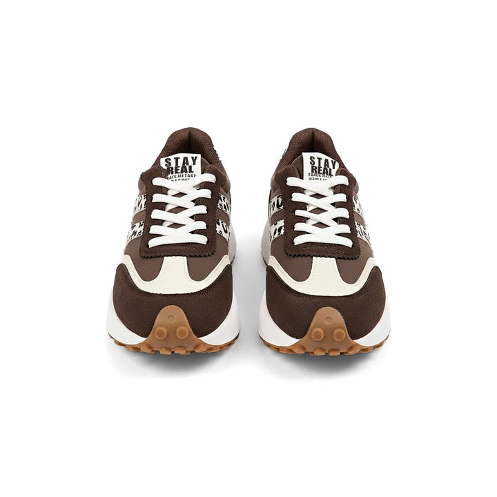 CloudLane Stripe Casual | Leopard Brown
