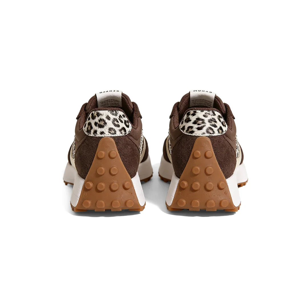 CloudLane Stripe Casual | Leopard Brown
