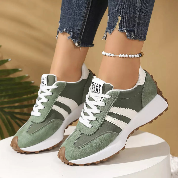 CloudLane Stripe Casual | Green