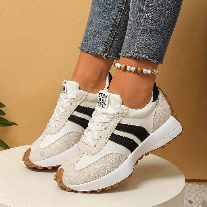 CloudLane Stripe Casual | White