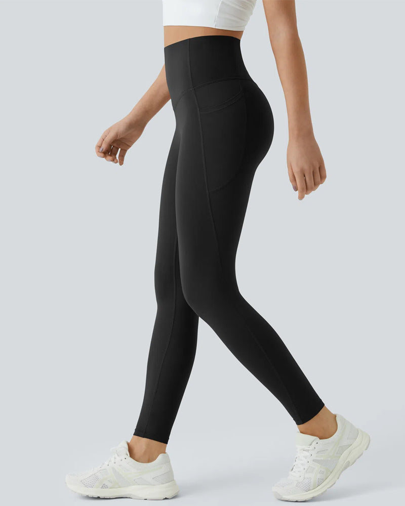 Butt Lifting Tummy Control Zijzak High Waisted Vormgevende Training Leggings