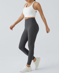 Butt Lifting Tummy Control Zijzak High Waisted Vormgevende Training Leggings