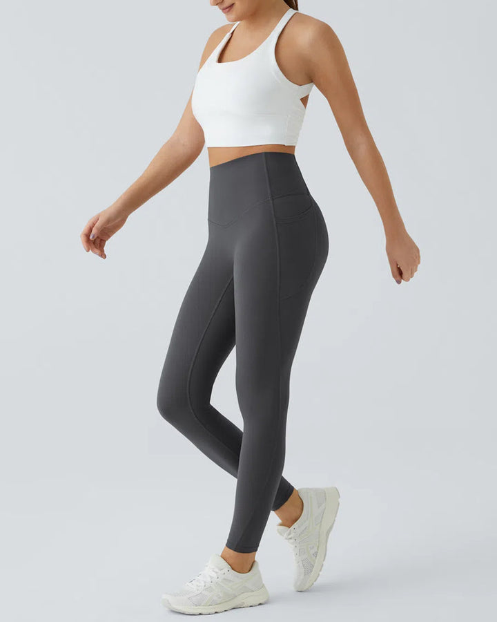 Butt Lifting Tummy Control Zijzak High Waisted Vormgevende Training Leggings