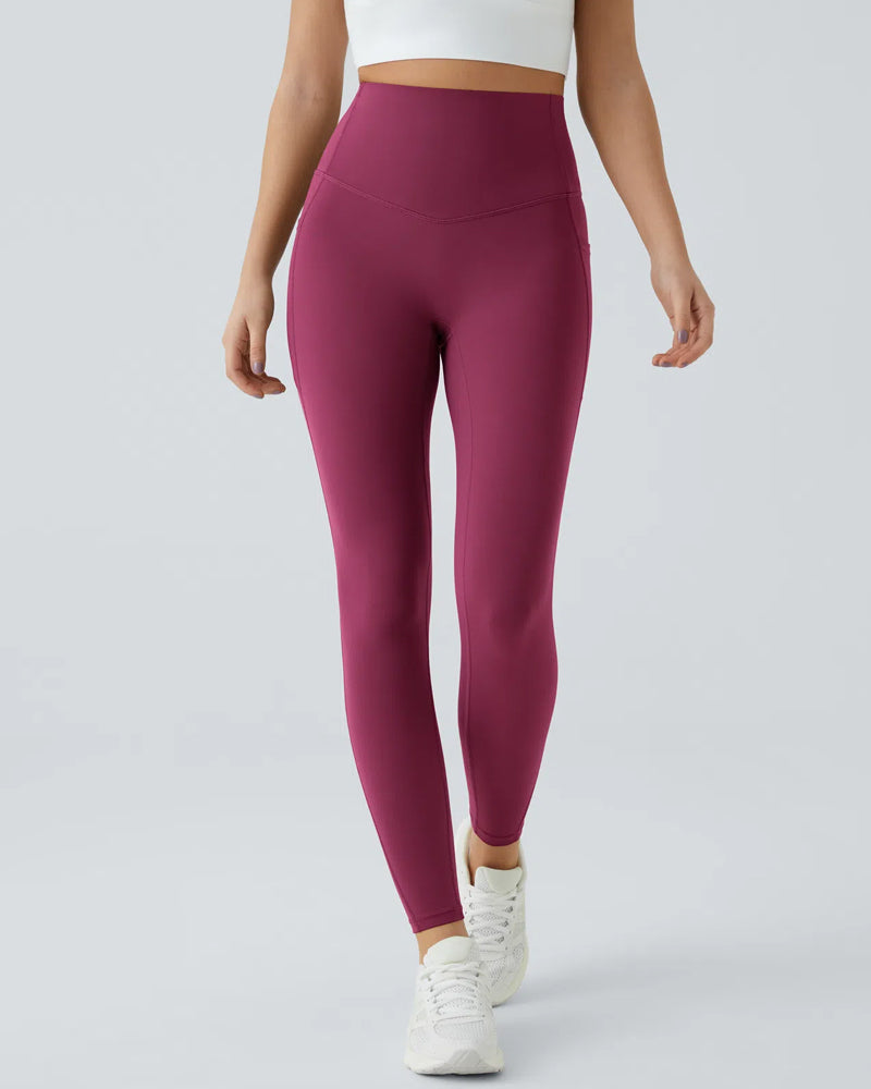 Butt Lifting Tummy Control Zijzak High Waisted Vormgevende Training Leggings