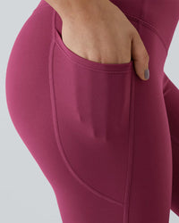 Butt Lifting Tummy Control Zijzak High Waisted Vormgevende Training Leggings