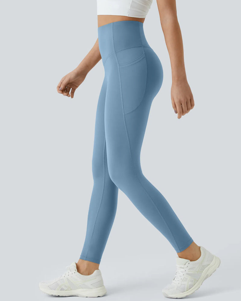 Butt Lifting Tummy Control Zijzak High Waisted Vormgevende Training Leggings