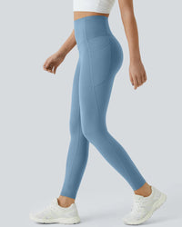 Butt Lifting Tummy Control Zijzak High Waisted Vormgevende Training Leggings