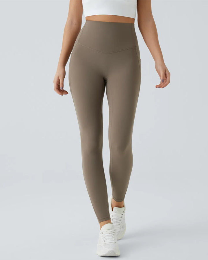 Butt Lifting Tummy Control Zijzak High Waisted Vormgevende Training Leggings