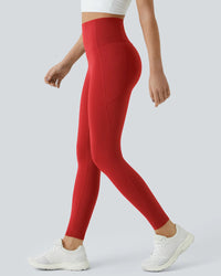 Butt Lifting Tummy Control Zijzak High Waisted Vormgevende Training Leggings