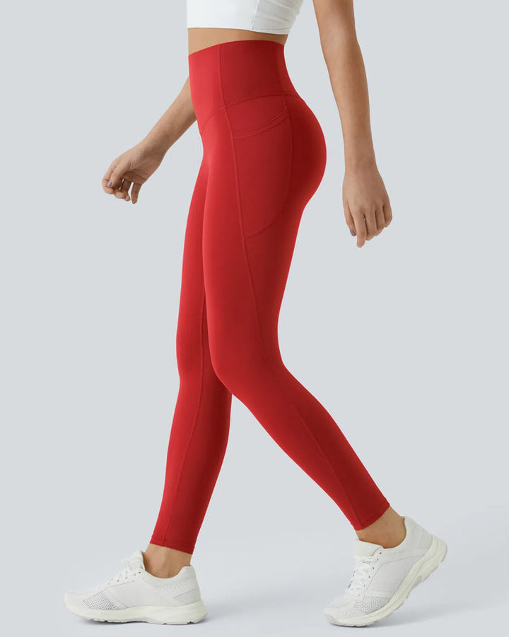 Butt Lifting Tummy Control Zijzak High Waisted Vormgevende Training Leggings