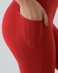 Butt Lifting Tummy Control Zijzak High Waisted Vormgevende Training Leggings