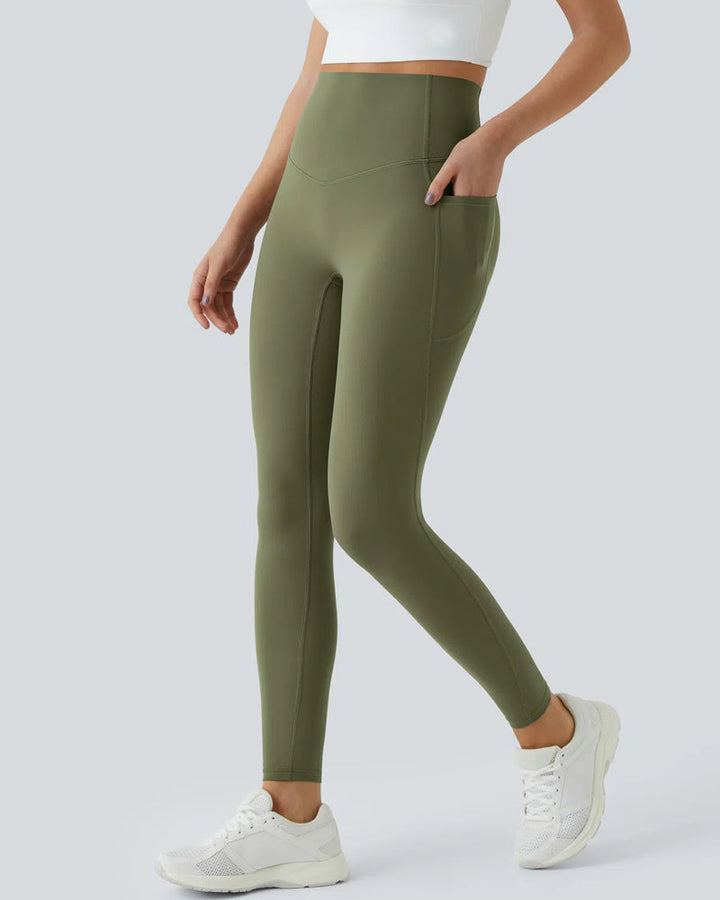 Butt Lifting Tummy Control Zijzak High Waisted Vormgevende Training Leggings