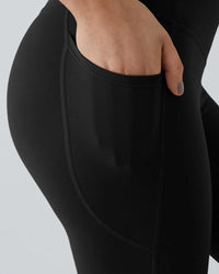 Butt Lifting Tummy Control Zijzak High Waisted Vormgevende Training Leggings