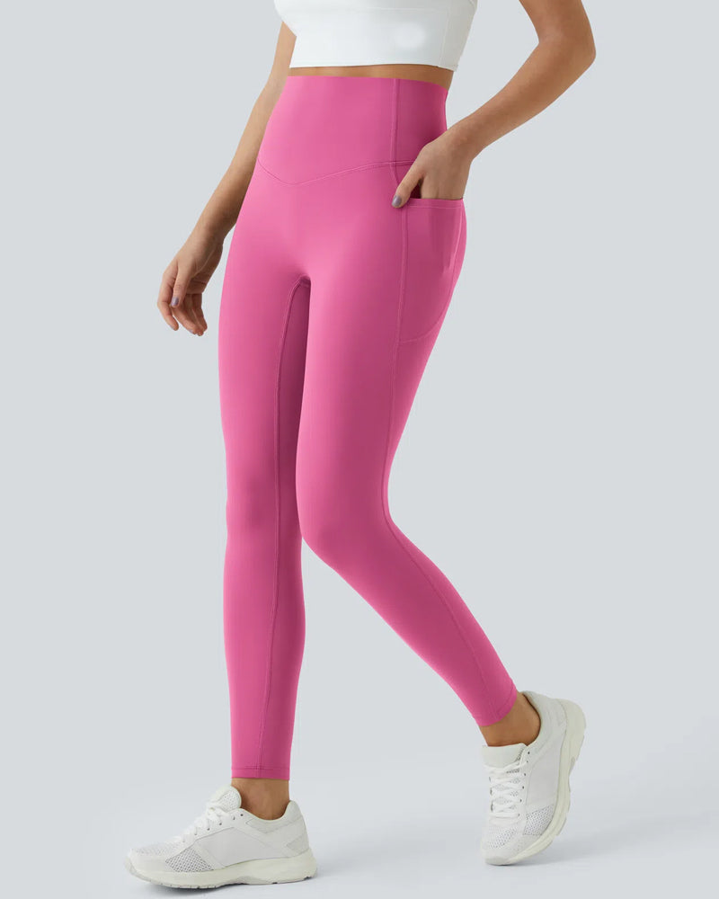 Butt Lifting Tummy Control Zijzak High Waisted Vormgevende Training Leggings