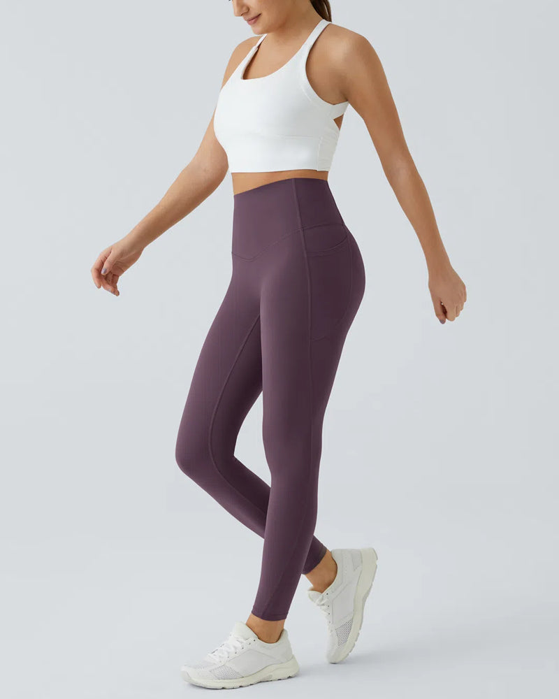 Butt Lifting Tummy Control Zijzak High Waisted Vormgevende Training Leggings