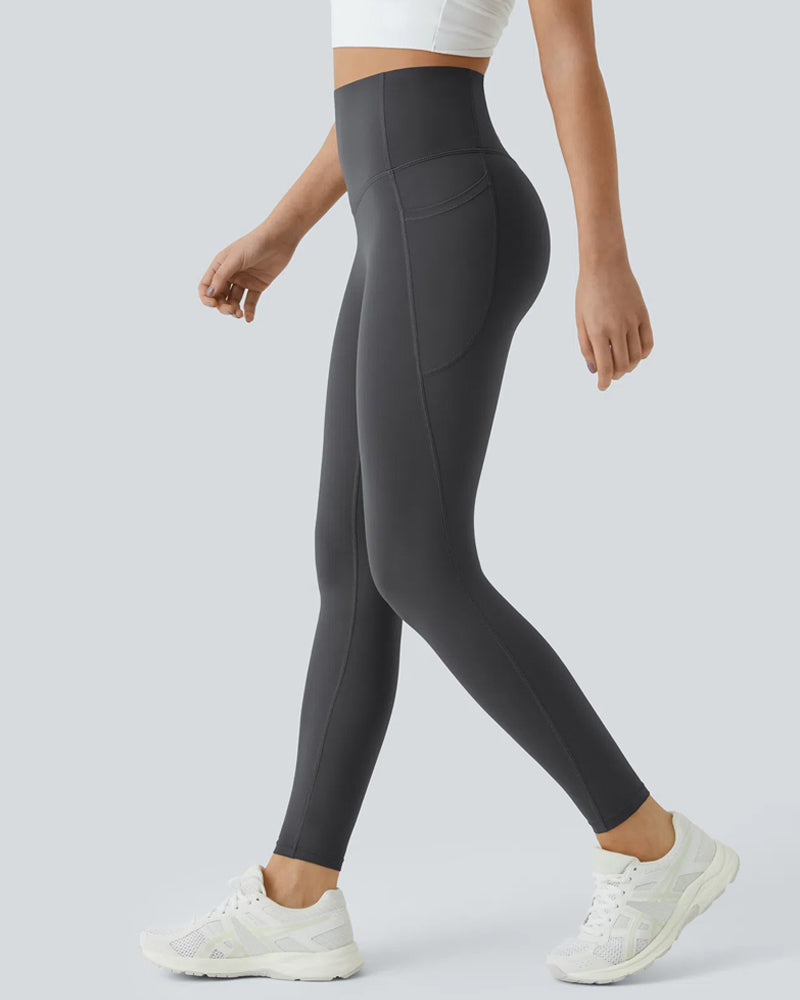 Butt Lifting Tummy Control Zijzak High Waisted Vormgevende Training Leggings