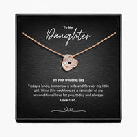 My Daughter, Bride To Be - Infinity Knot Necklace