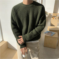 Copenhagen Ribbed Cotton Raglan Sweater