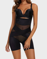 Crossover Verband High Waist Heup-liftende Shorts
