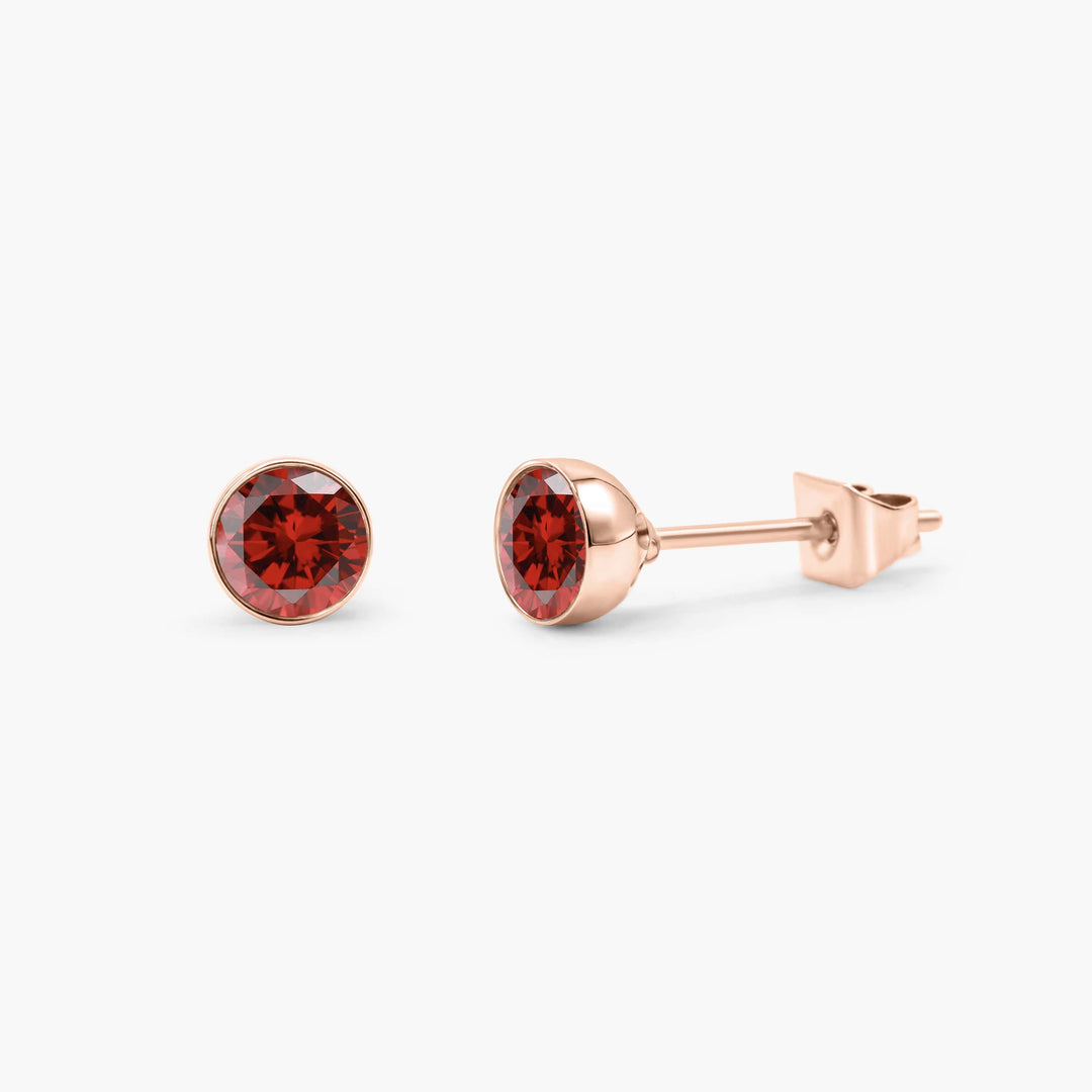 Birth Month Stud Earrings