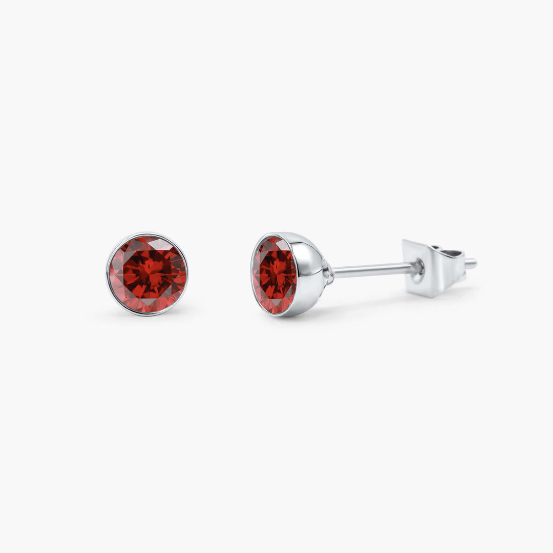 Birth Month Stud Earrings