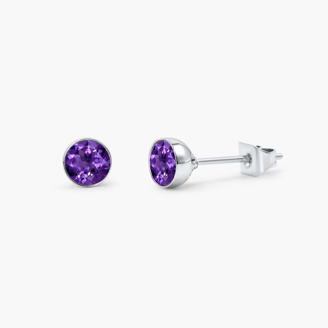 Birth Month Stud Earrings