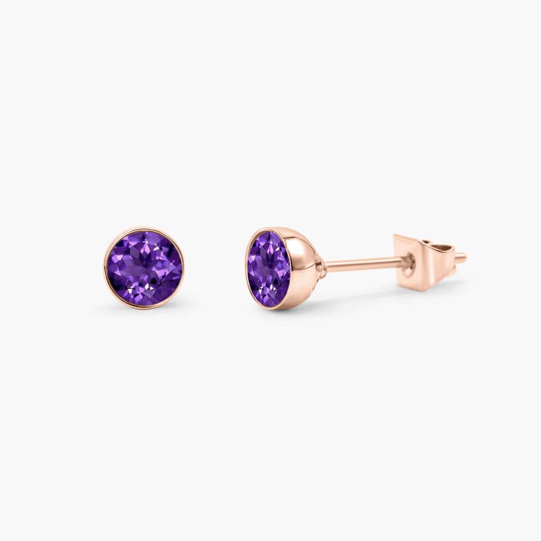 Birth Month Stud Earrings