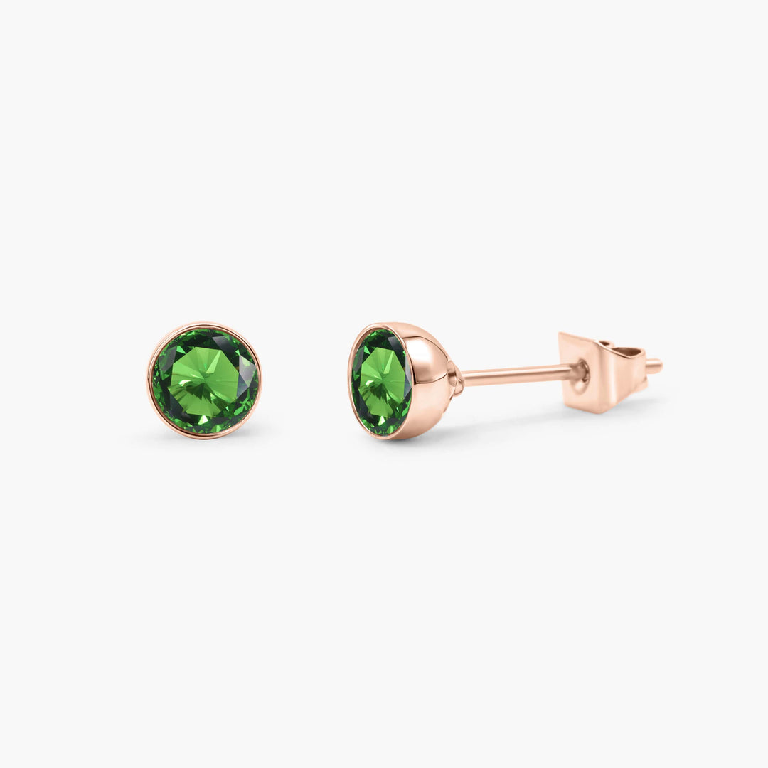 Birth Month Stud Earrings