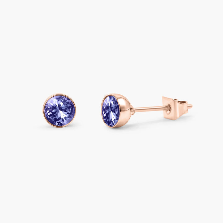 Birth Month Stud Earrings