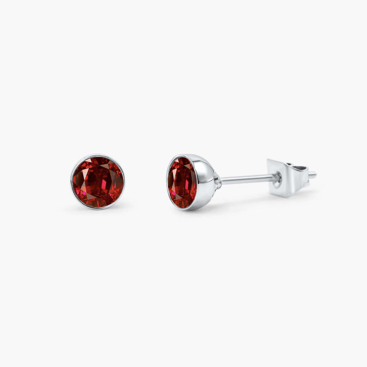 Birth Month Stud Earrings