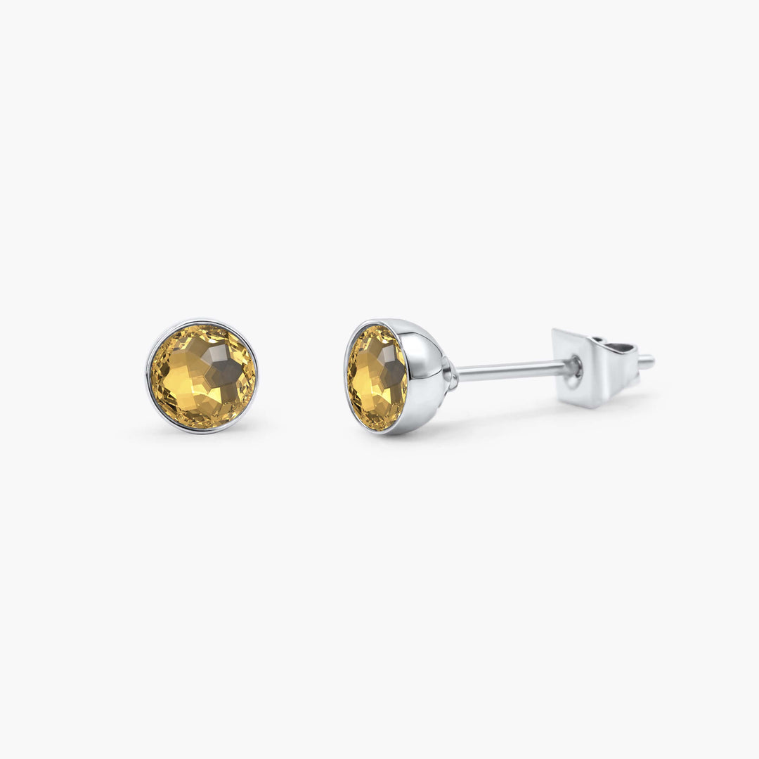 Birth Month Stud Earrings