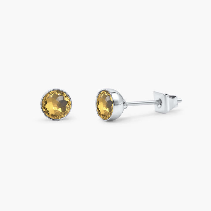 Birth Month Stud Earrings