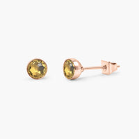 Birth Month Stud Earrings