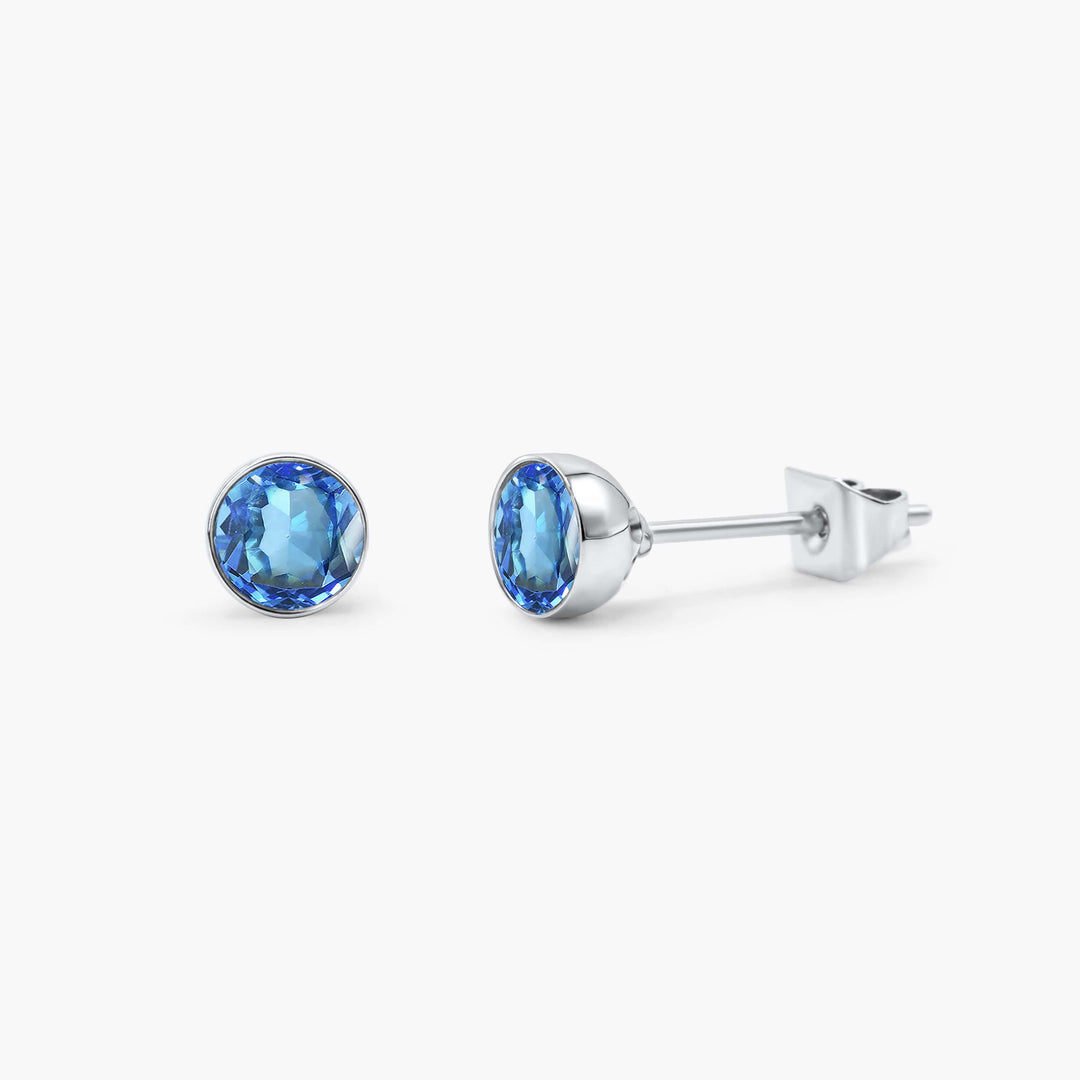 Birth Month Stud Earrings
