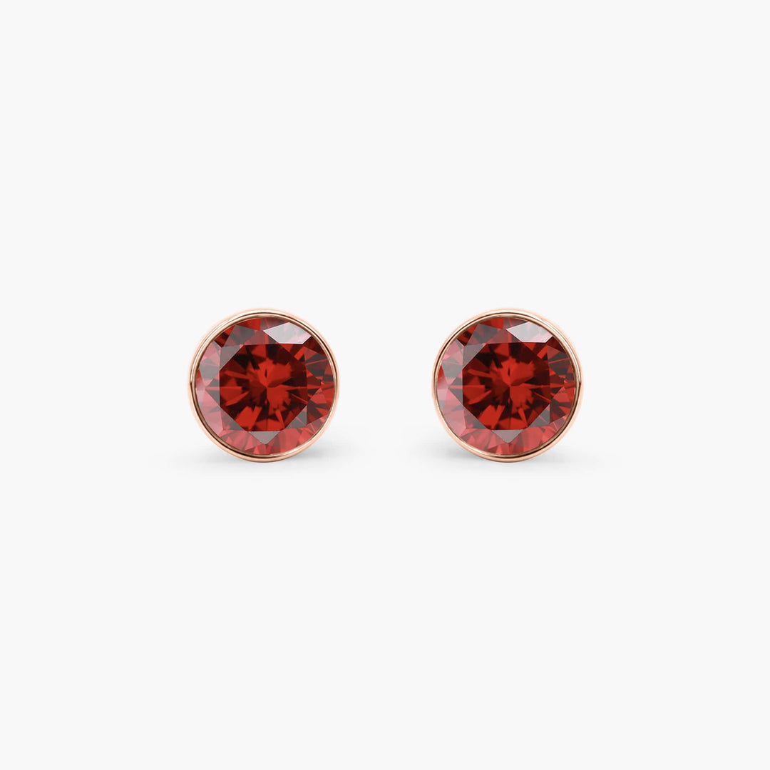 Birth Month Stud Earrings