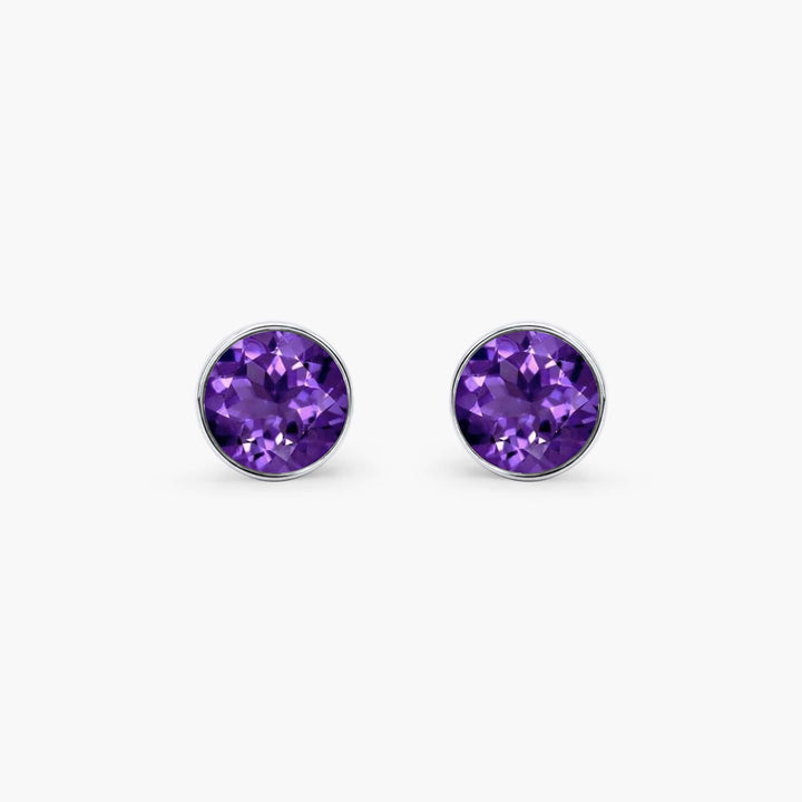 Birth Month Stud Earrings