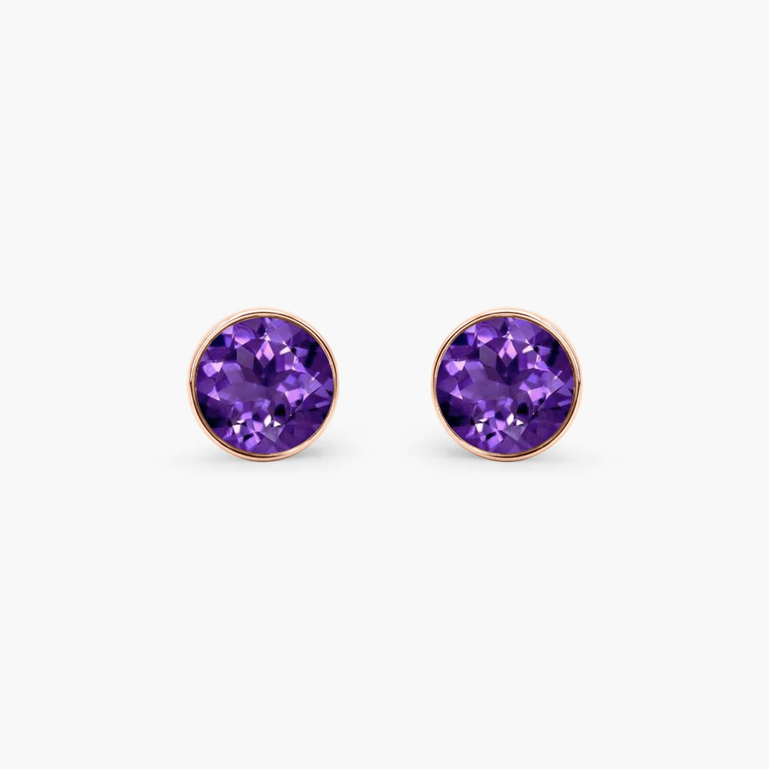 Birth Month Stud Earrings