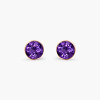 Birth Month Stud Earrings
