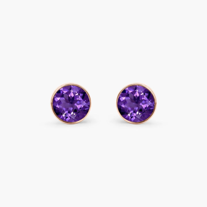 Birth Month Stud Earrings