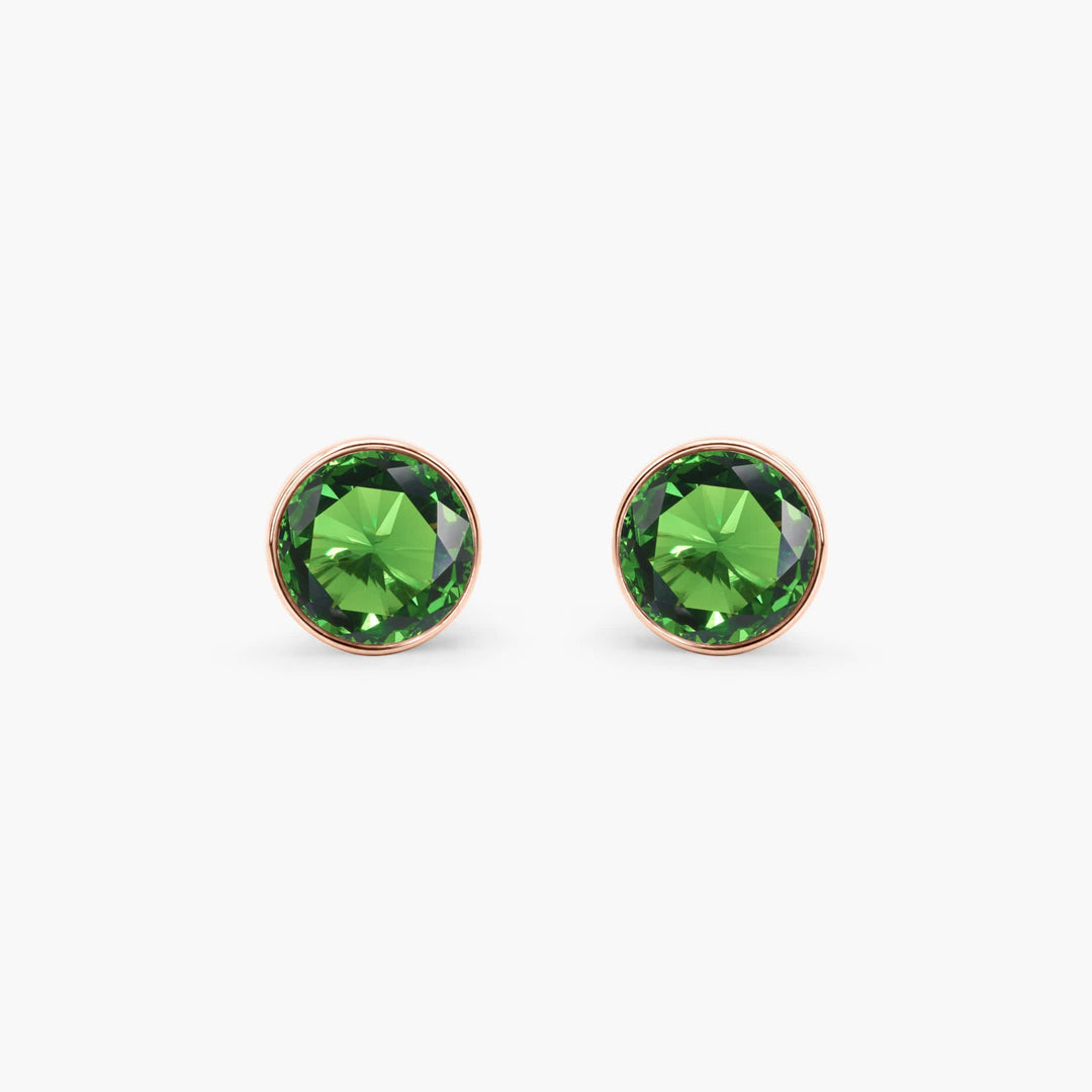 Birth Month Stud Earrings