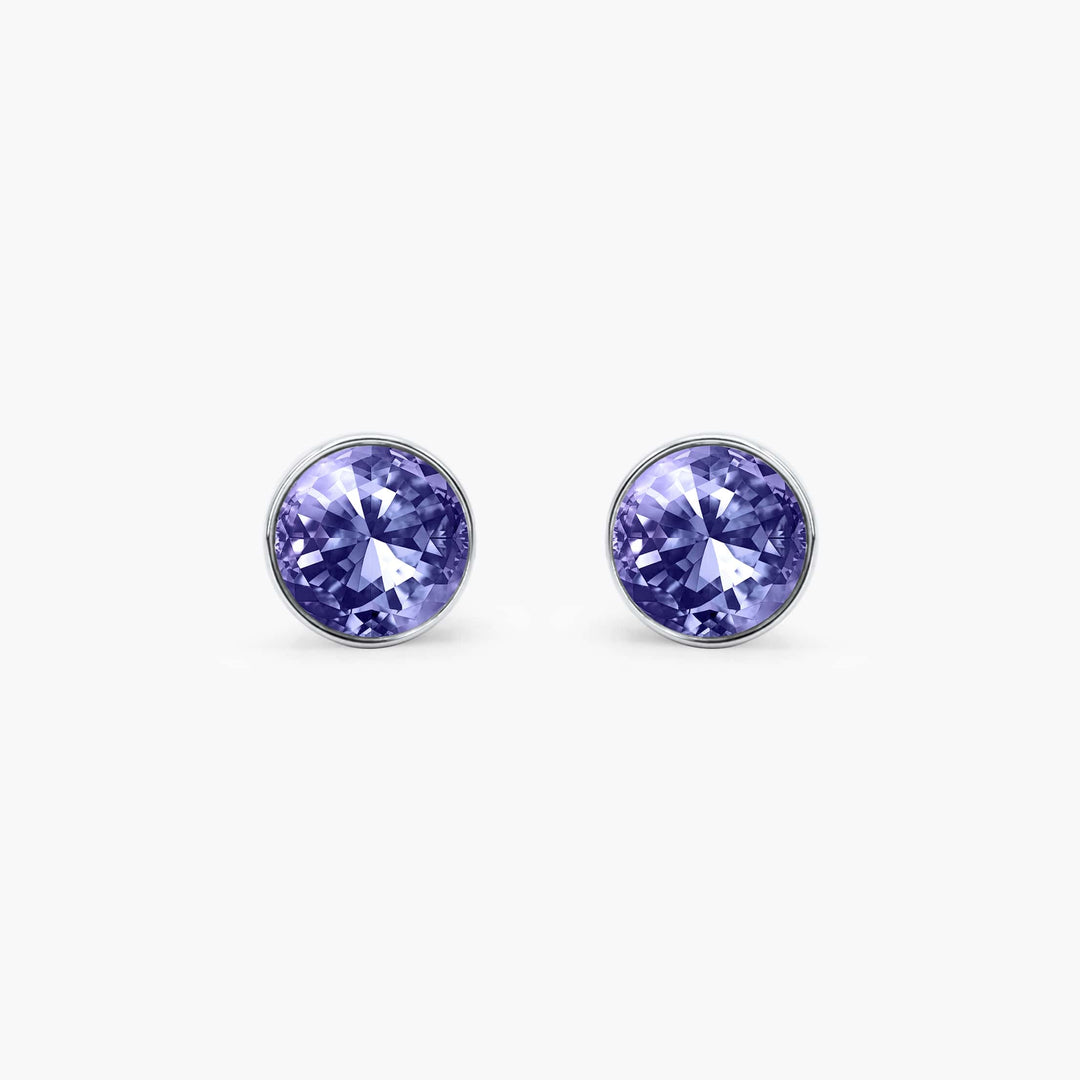 Birth Month Stud Earrings