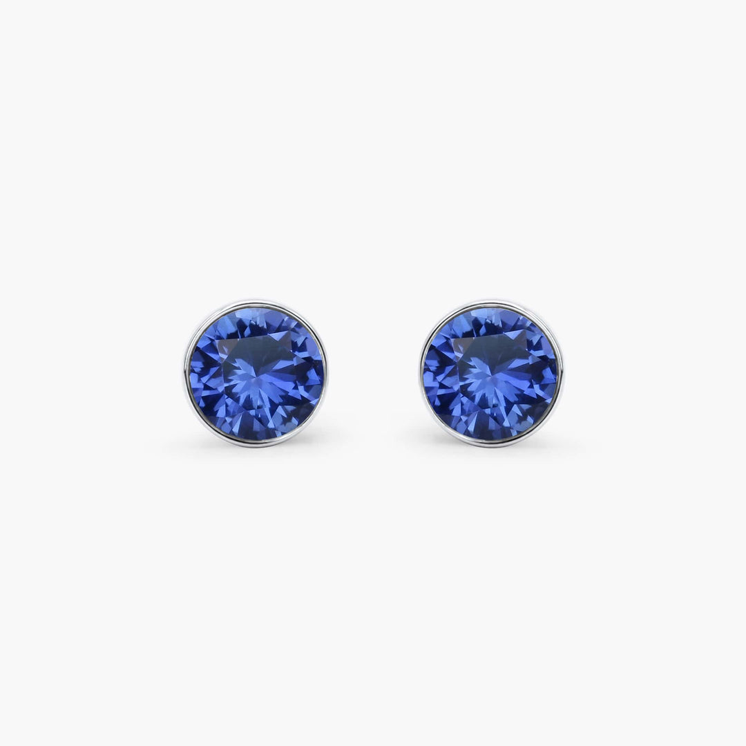 Birth Month Stud Earrings