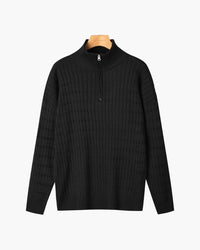 St. Moritz Cable Knit Half-Zip Sweater