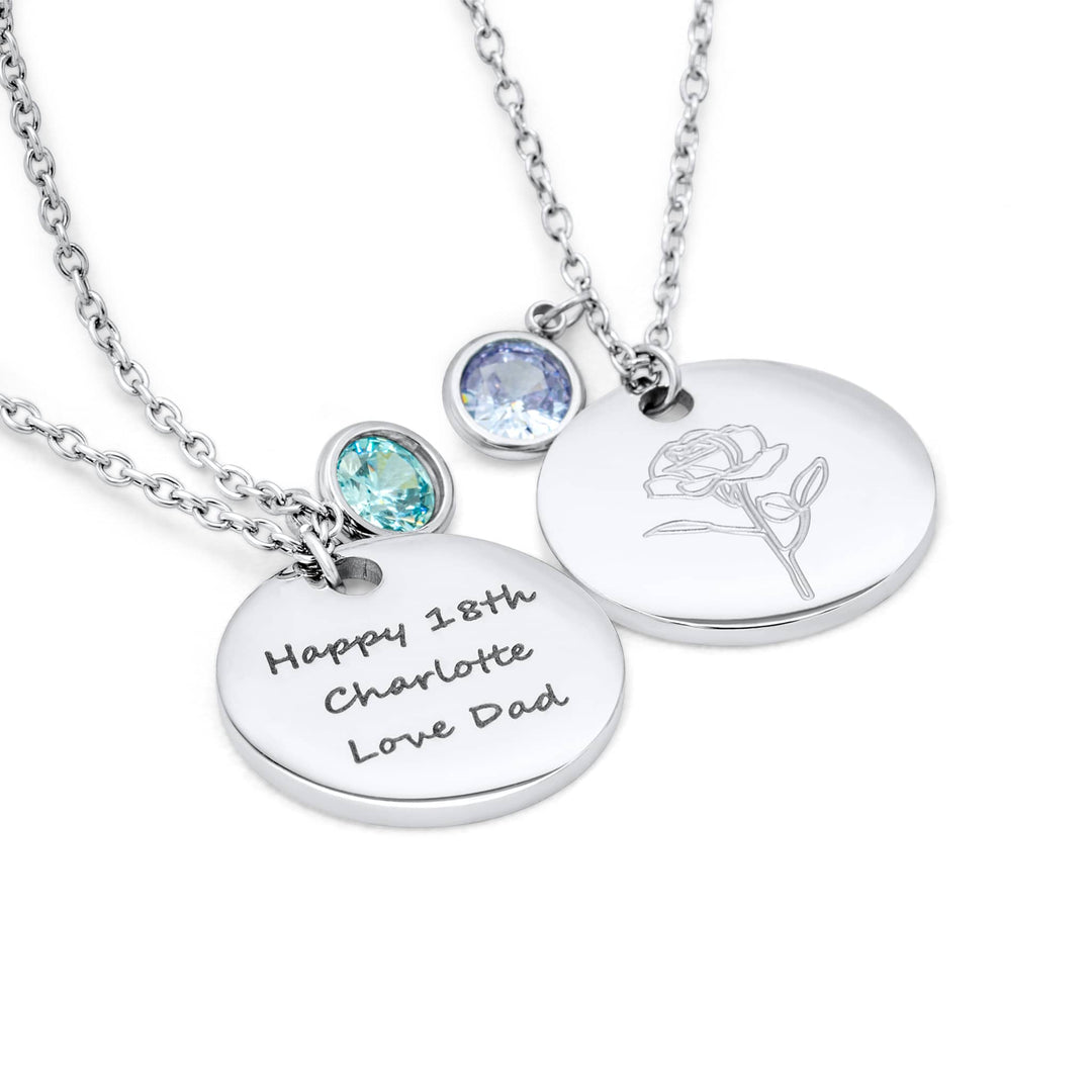 Geboortemaand hanger ketting