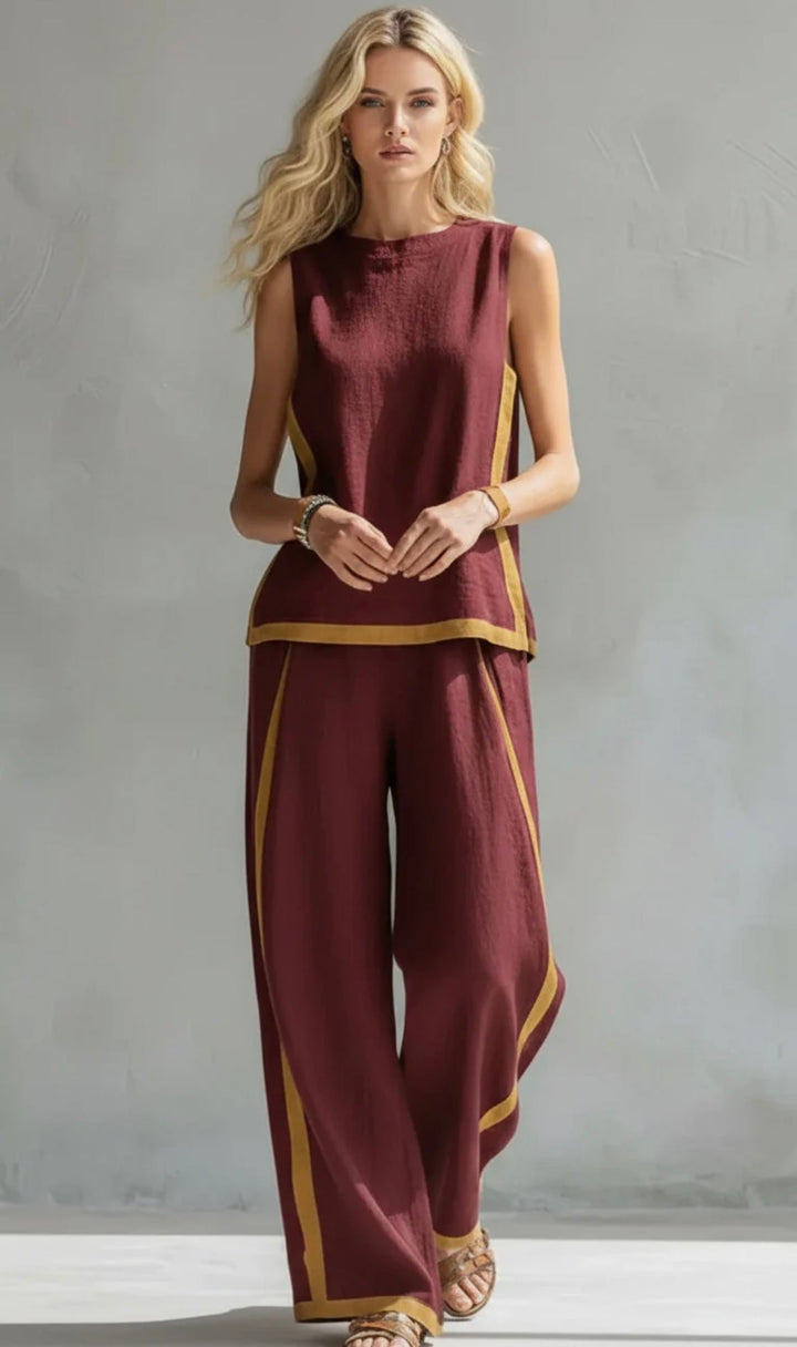 Leila Cotton Linen Set