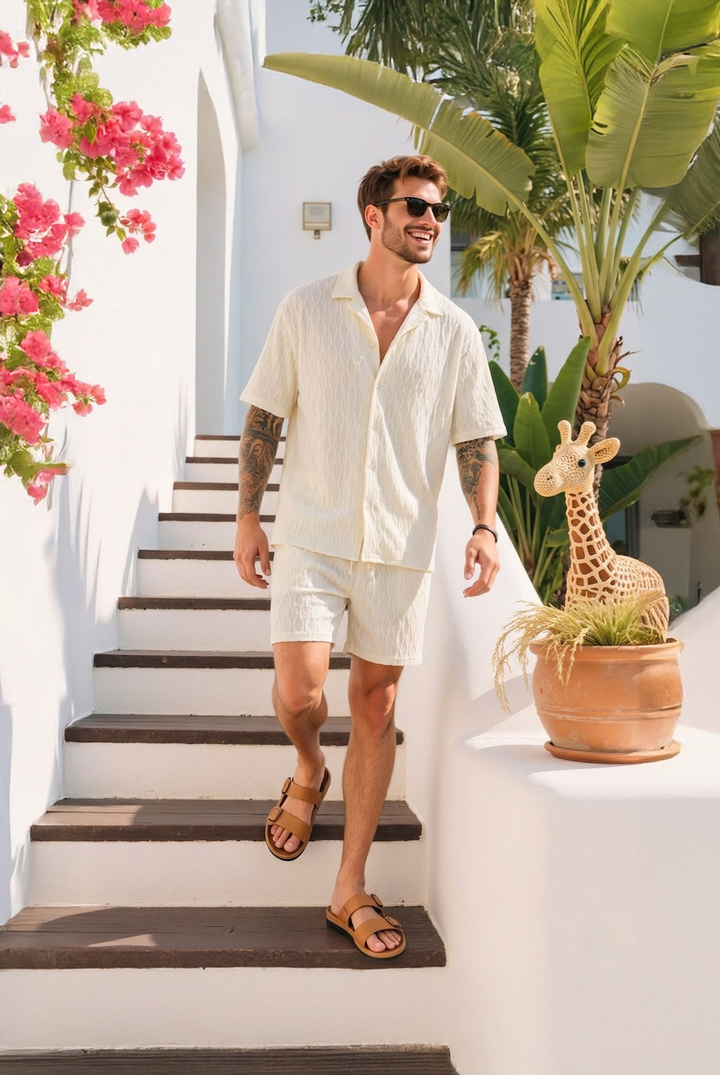 Côte d’Azur Woven Cotton Resort Set