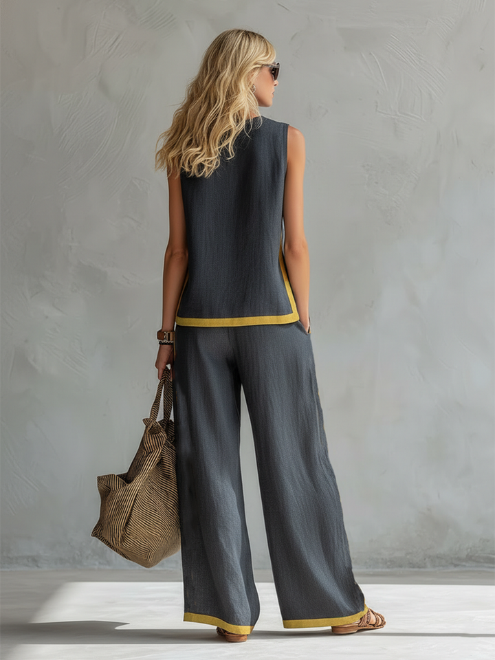 Leila Cotton Linen Set